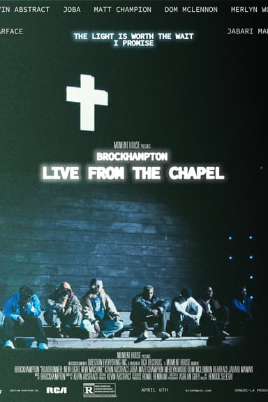 BROCKHAMPTON Live from The Chapel poster